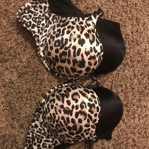 Victoria’s Secret Bombshell Bras  like new.  38 C